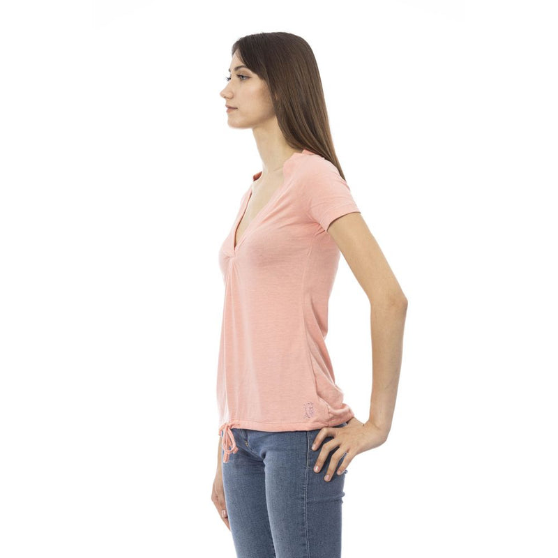 Trussardi Action T-Shirt Femme Multicolore en Coton