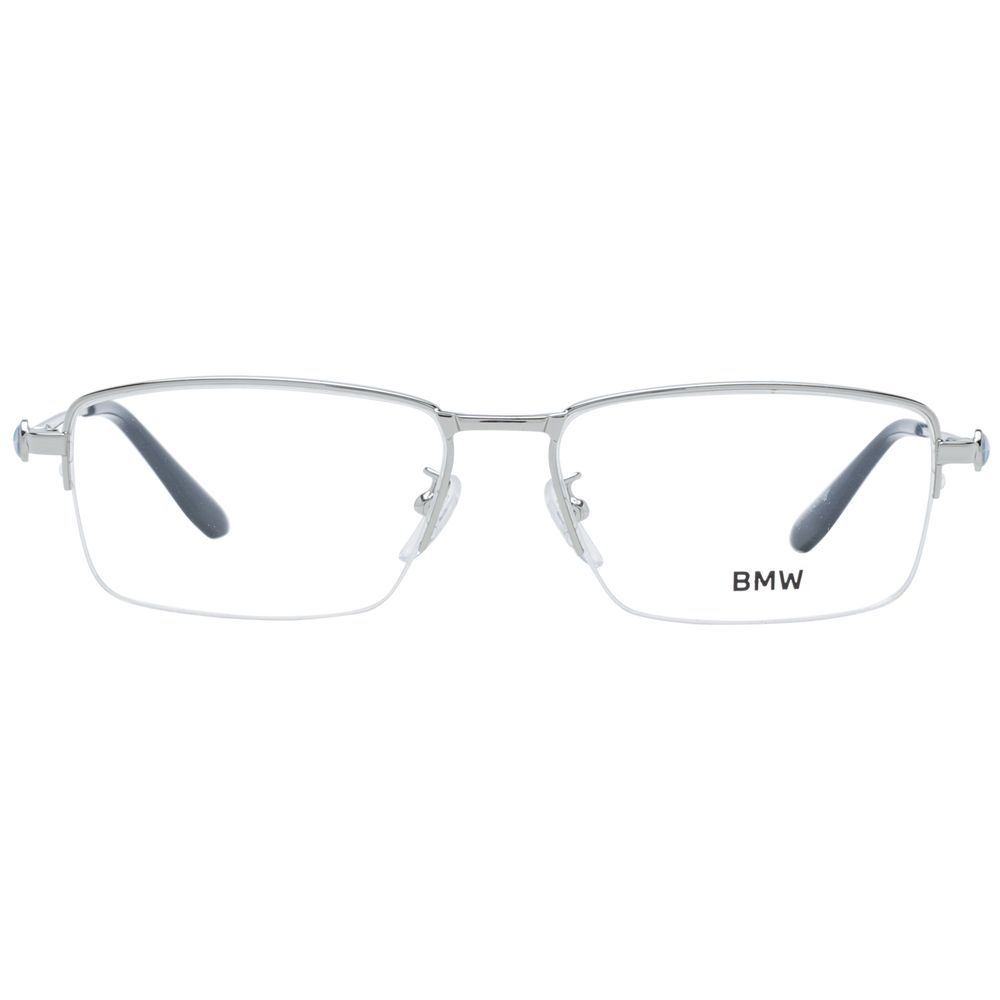 Monture de lunettes pour homme BMW argentée