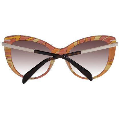 Lunettes de soleil marron pour femme Emilio Pucci