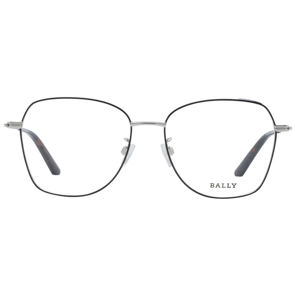 Bally Black Women Glasses Frame - Elegant Full-Rim Design