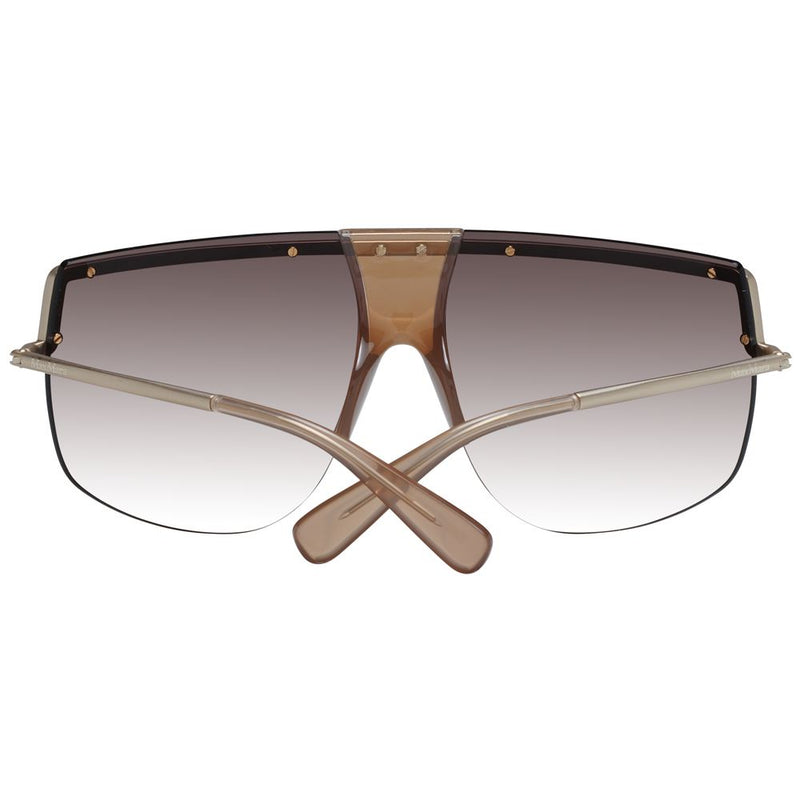 Max Mara Gold Women Aviator Sunglasses - Élégance et Protection Solaire