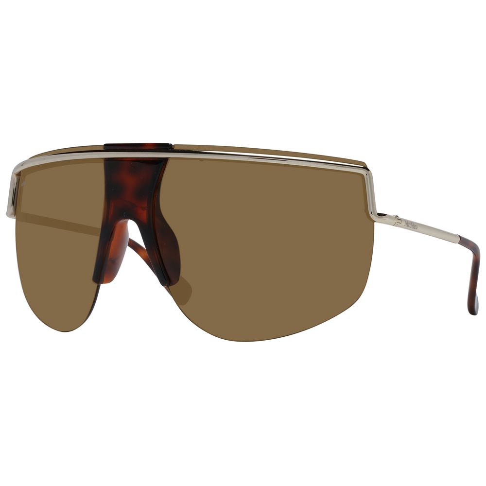 Max Mara Gold Women Sunglasses - Élégance et Style Aviateur