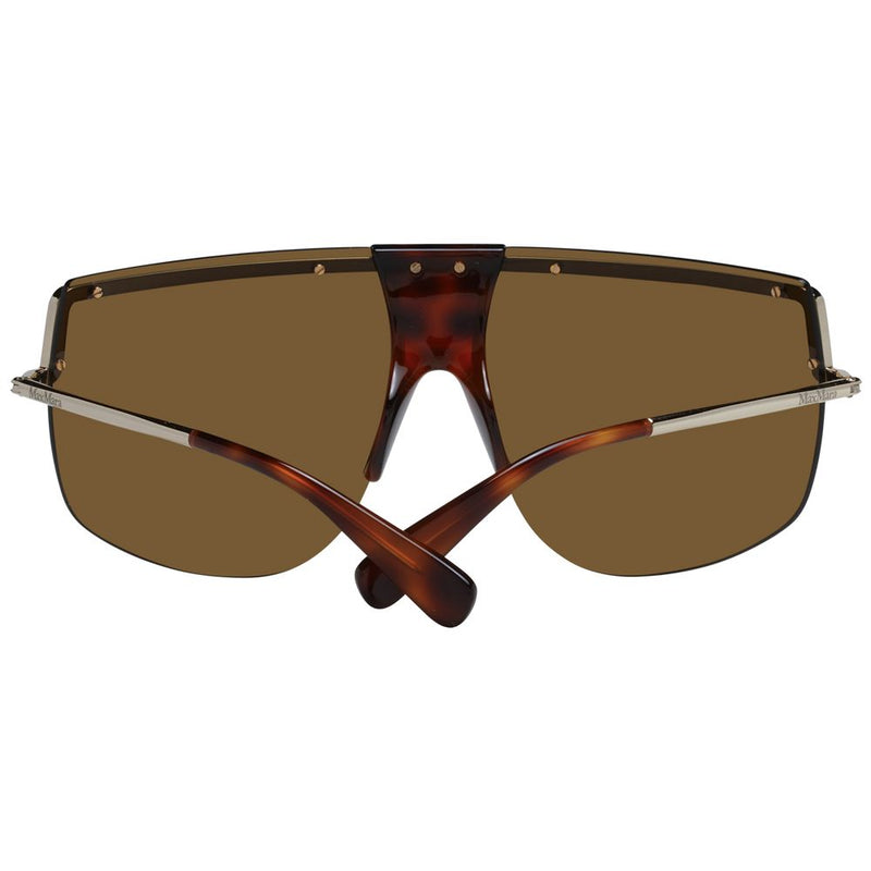 Max Mara Gold Women Sunglasses - Élégance et Style Aviateur