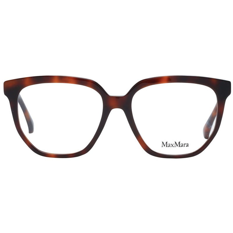 Max Mara Brown Women Glasses Frame - Chic Square Design