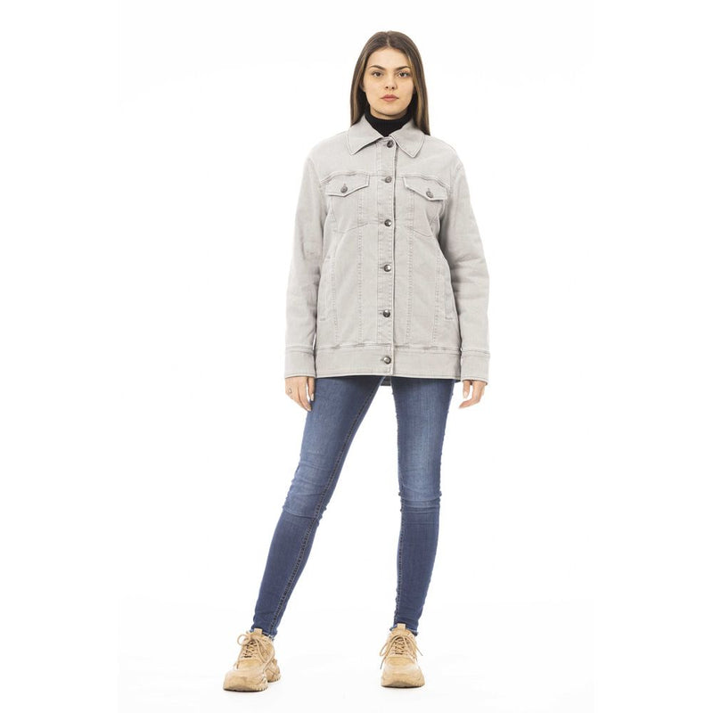 Veste en Coton Grise pour Femmes Jacob Cohen - Élégance Intemporelle