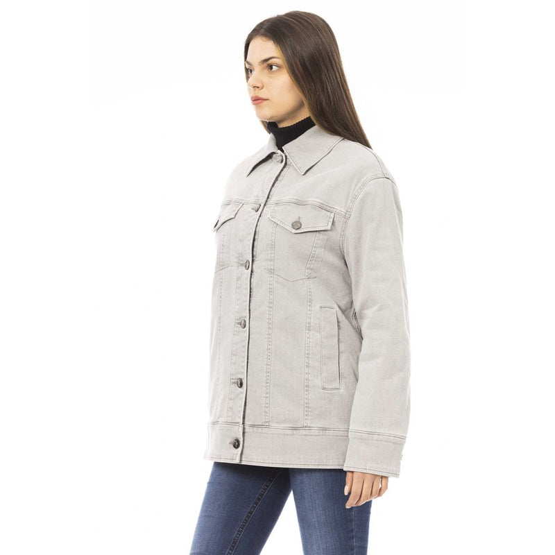 Veste en Coton Grise pour Femmes Jacob Cohen - Élégance Intemporelle