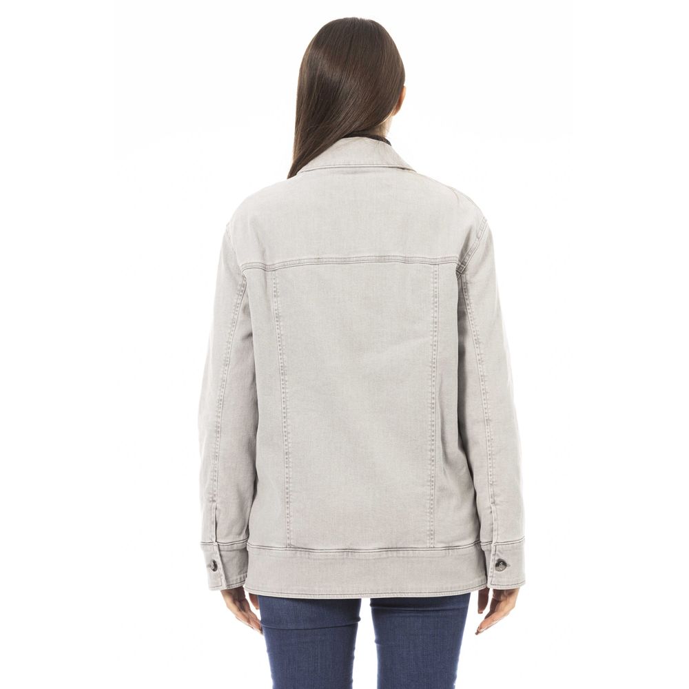 Veste en Coton Grise pour Femmes Jacob Cohen - Élégance Intemporelle
