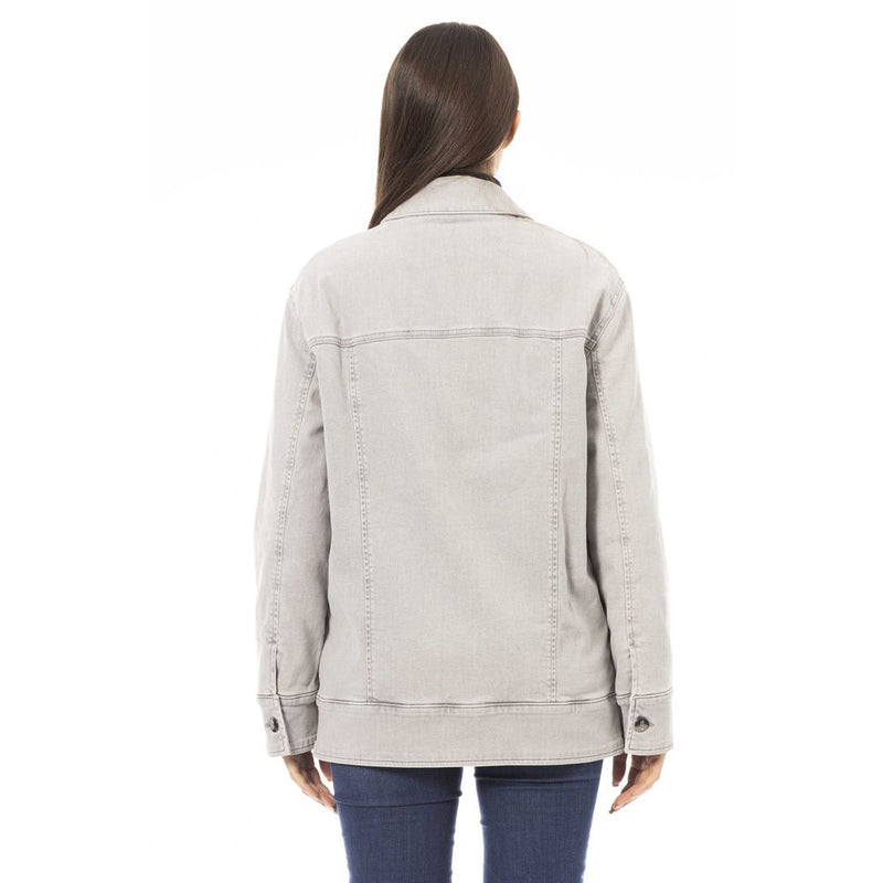 Veste en Coton Grise pour Femmes Jacob Cohen - Élégance Intemporelle