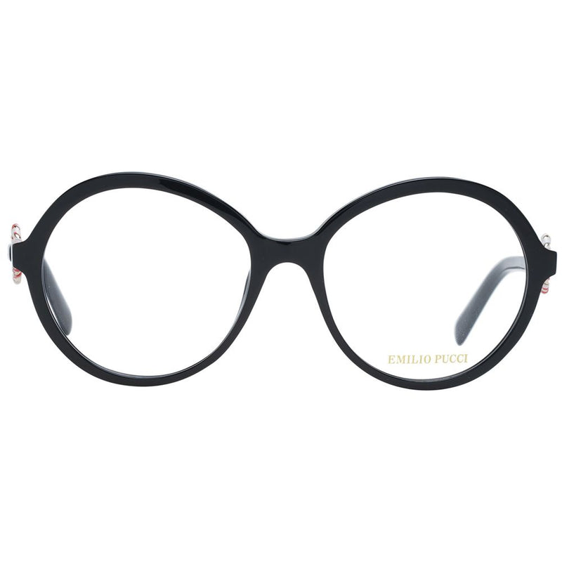 Emilio Pucci Black Women Glasses Frame - Élégance et Confort