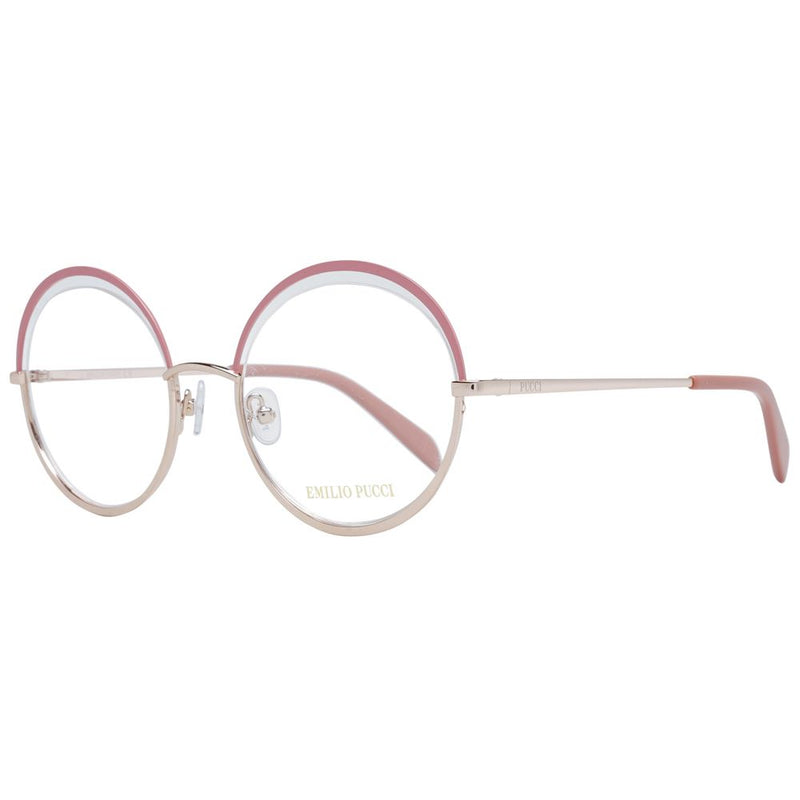Emilio Pucci Pink Women Glasses Frame - Élégance et Confort