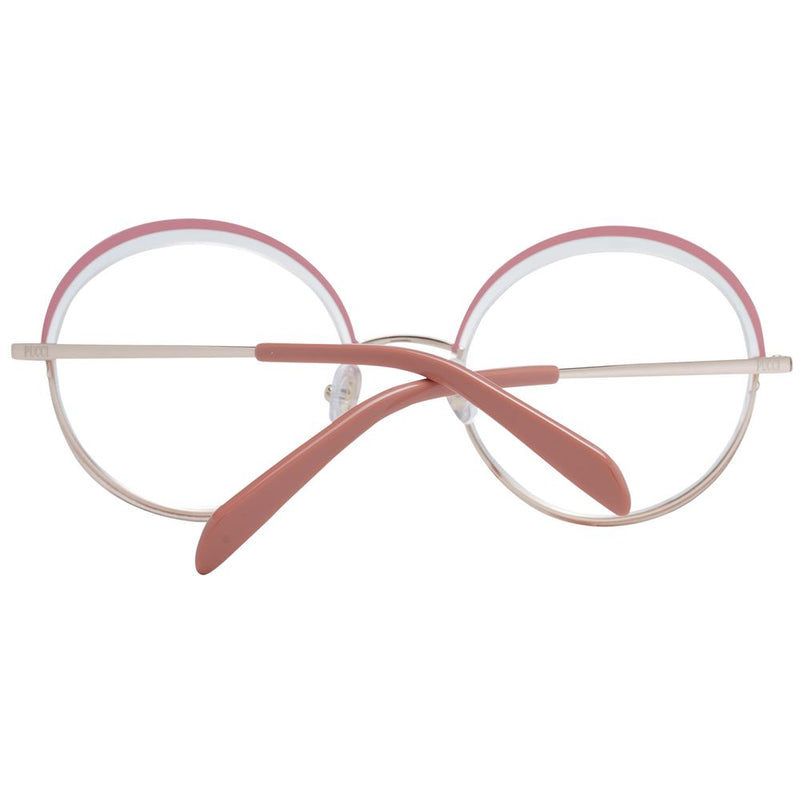 Emilio Pucci Pink Women Glasses Frame - Élégance et Confort