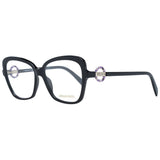 Emilio Pucci Black Women Glasses Frame - Stylish Butterfly Design