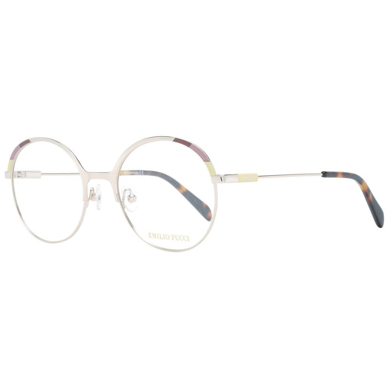 Emilio Pucci Gold Women Glasses Frame - Élégant et Stylé