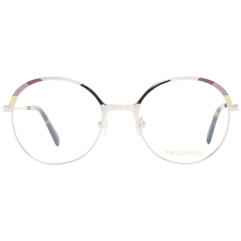 Emilio Pucci Gold Women Glasses Frame - Élégant et Stylé