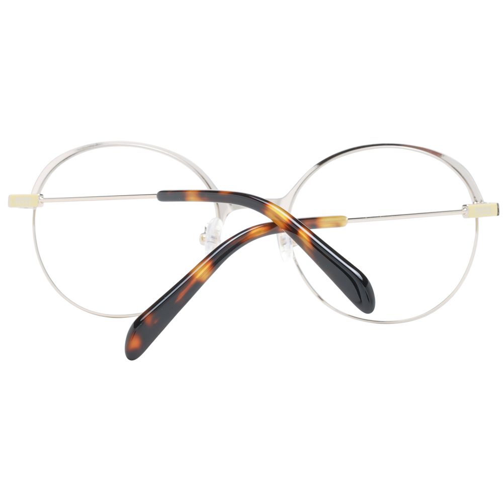 Emilio Pucci Gold Women Glasses Frame - Élégant et Stylé