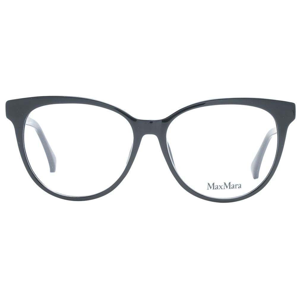 Max Mara Black Cat Eye Glasses Frame for Women