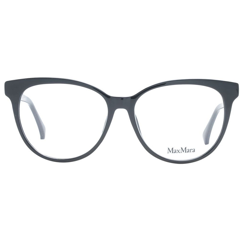 Max Mara Black Cat Eye Glasses Frame for Women