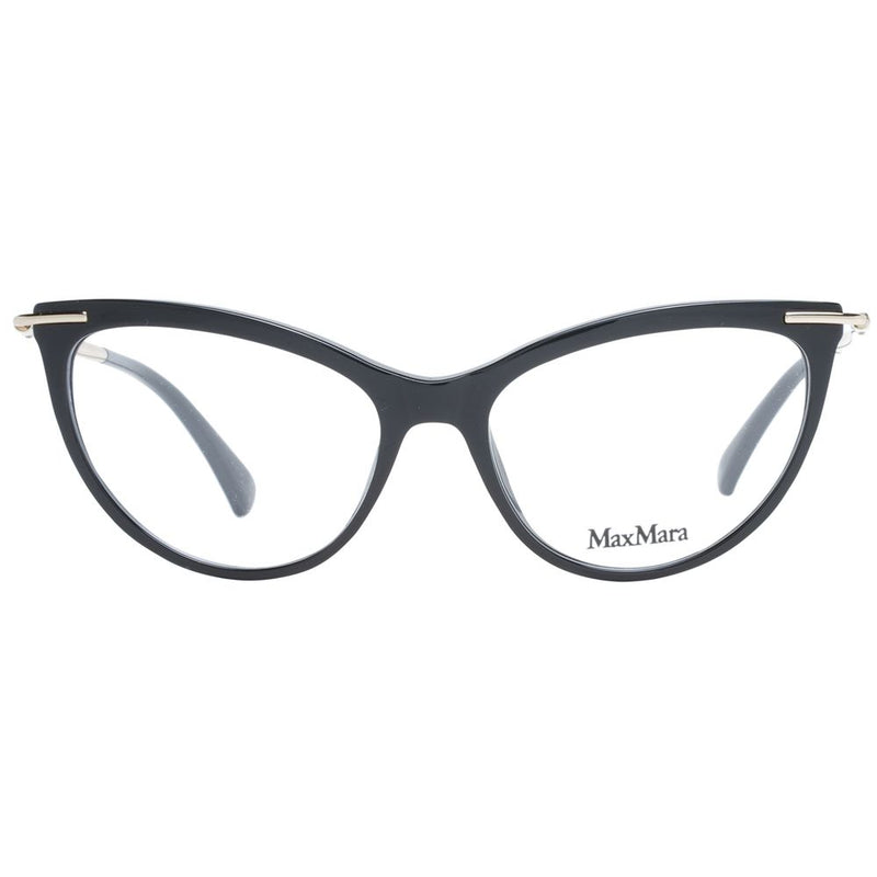 Max Mara Black Cat Eye Women's Glasses Frame
