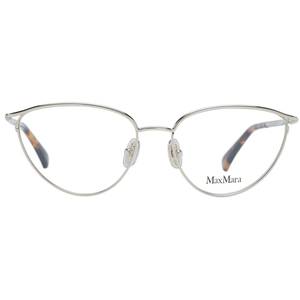 Max Mara Gold Metal Cat Eye Glasses (Frames)
