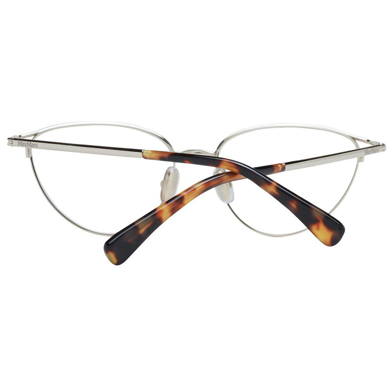 Max Mara Gold Metal Cat Eye Glasses (Frames)