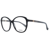 Max Mara Black Women Glasses Frame - Elegant Butterfly Style
