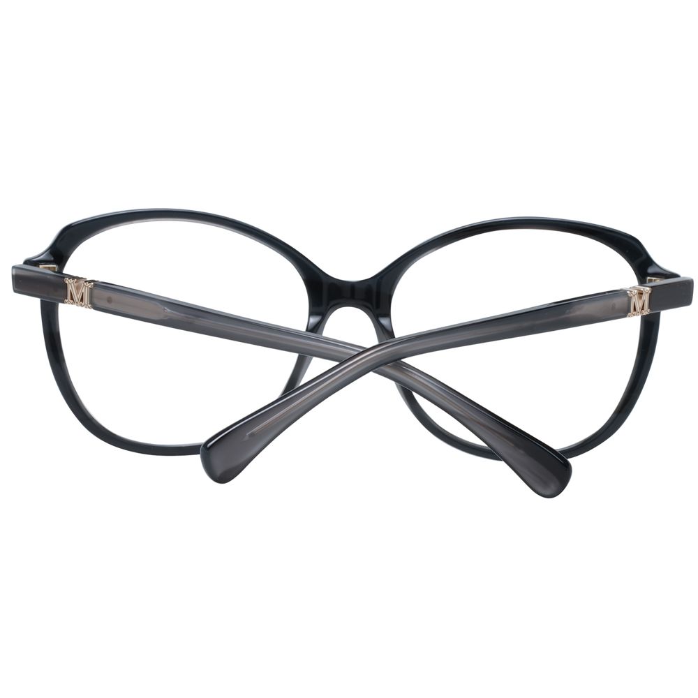 Max Mara Black Women Glasses Frame - Elegant Butterfly Style