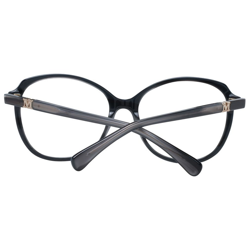 Max Mara Black Women Glasses Frame - Elegant Butterfly Style