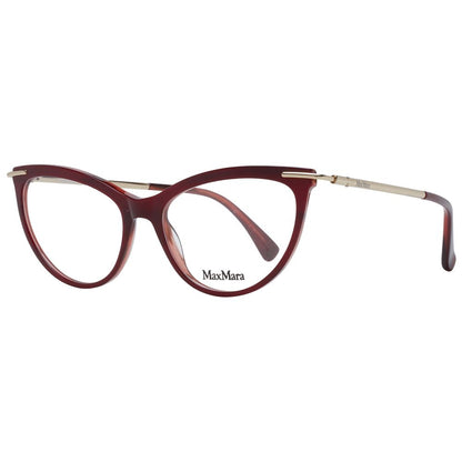Max Mara Burgundy Dames Brilmontuur