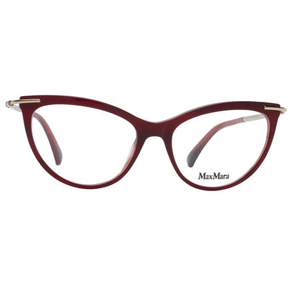 Max Mara Burgundy Dames Brilmontuur