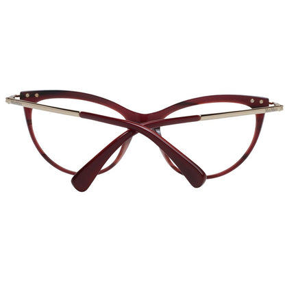 Max Mara Burgundy Dames Brilmontuur