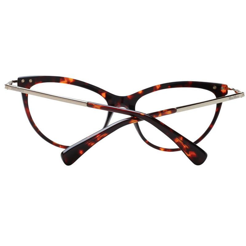 Max Mara Brown Women Glasses Frame - Elegant Cat Eye Design