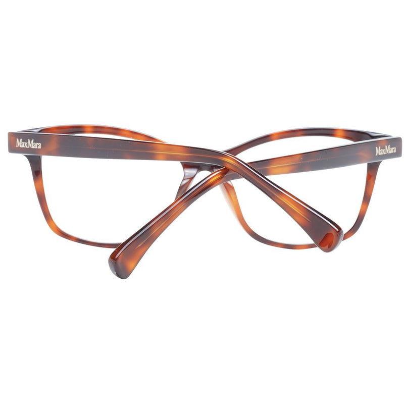Max Mara Brown Women Glasses Frame - Elegant Butterfly Design