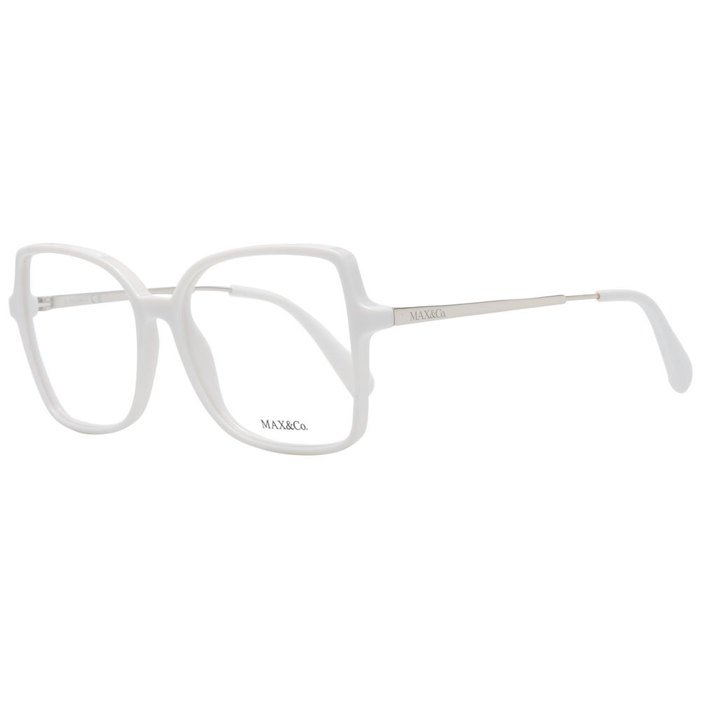Max & Co White Women Glasses Frame