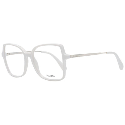 Max & Co White Women Glasses Frame