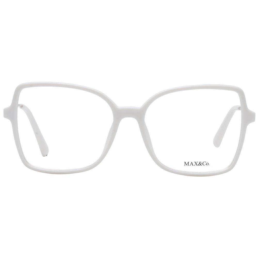 Max & Co White Women Glasses Frame