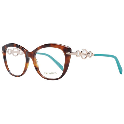 Monture de lunettes pour femme marron Emilio Pucci