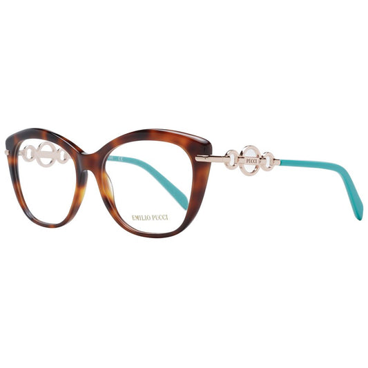 Monture de lunettes pour femme marron Emilio Pucci