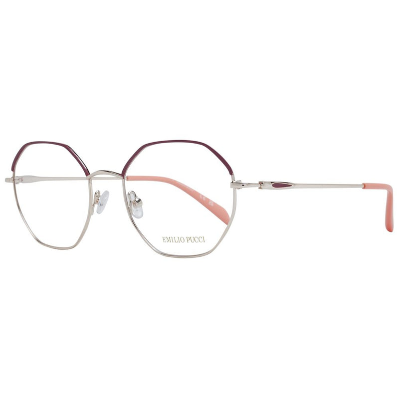 Emilio Pucci Red Women Glasses Frame - Chic Eyewear for Every Occasion