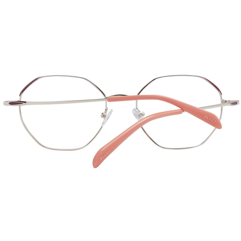 Emilio Pucci Red Women Glasses Frame - Chic Eyewear for Every Occasion
