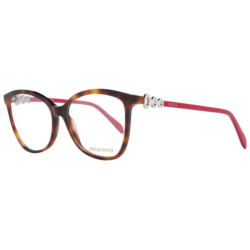 Emilio Pucci Brown Women Glasses Frame - Chic Cat-Eye Style