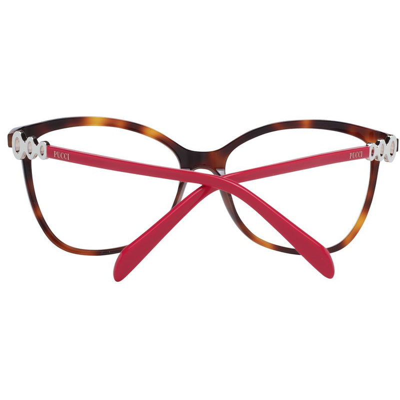 Emilio Pucci Brown Women Glasses Frame - Chic Cat-Eye Style