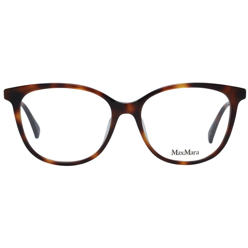 Max Mara Brown Women Glasses Frame - Elegant Butterfly Design