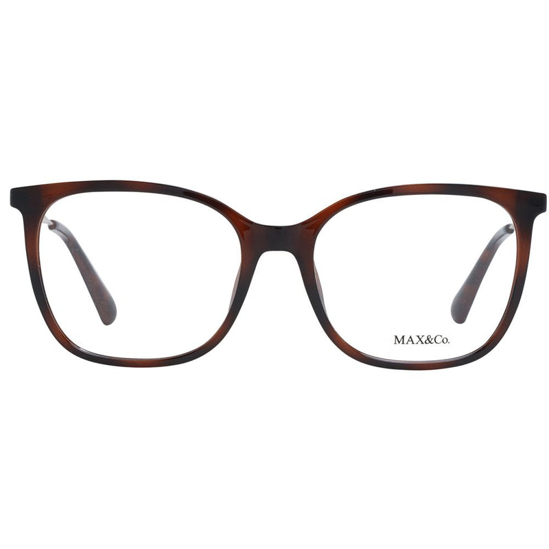 Max & Co Brown Women Glasses Frame - Stylish Square Design