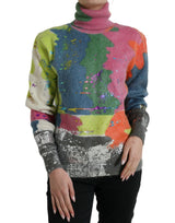 Pull en Mohair Multicolore Dolce & Gabbana