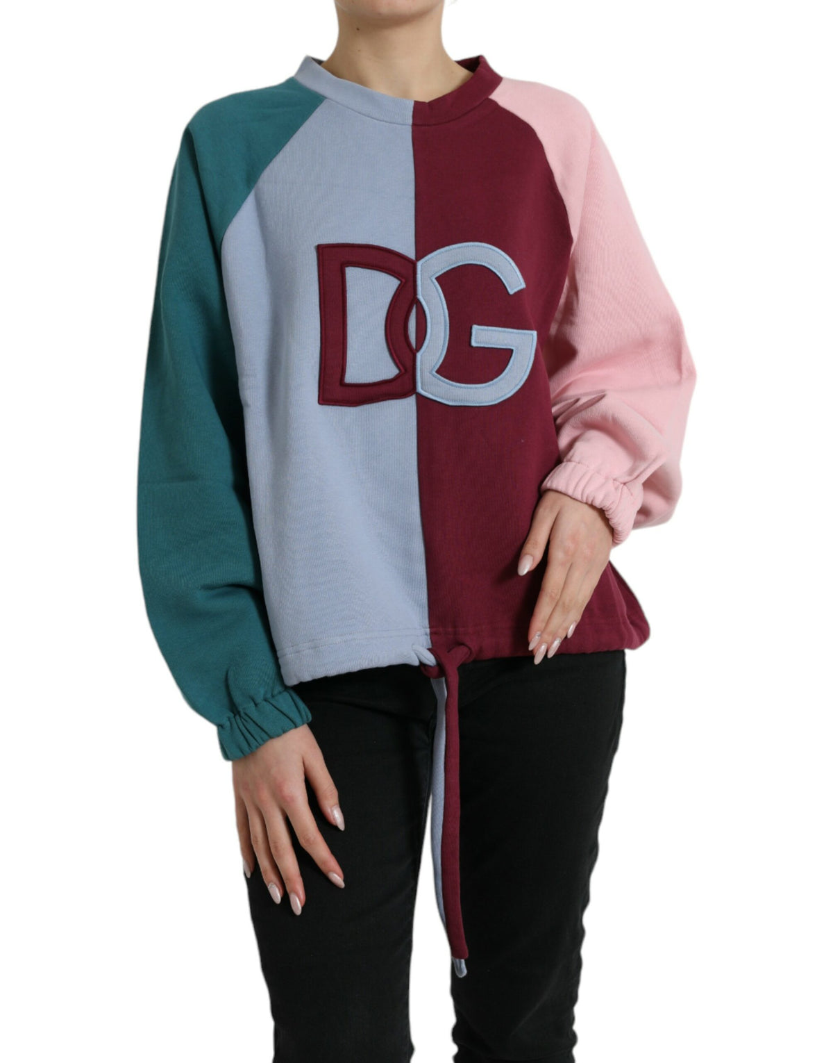 Sweater en coton multicolore Dolce & Gabbana