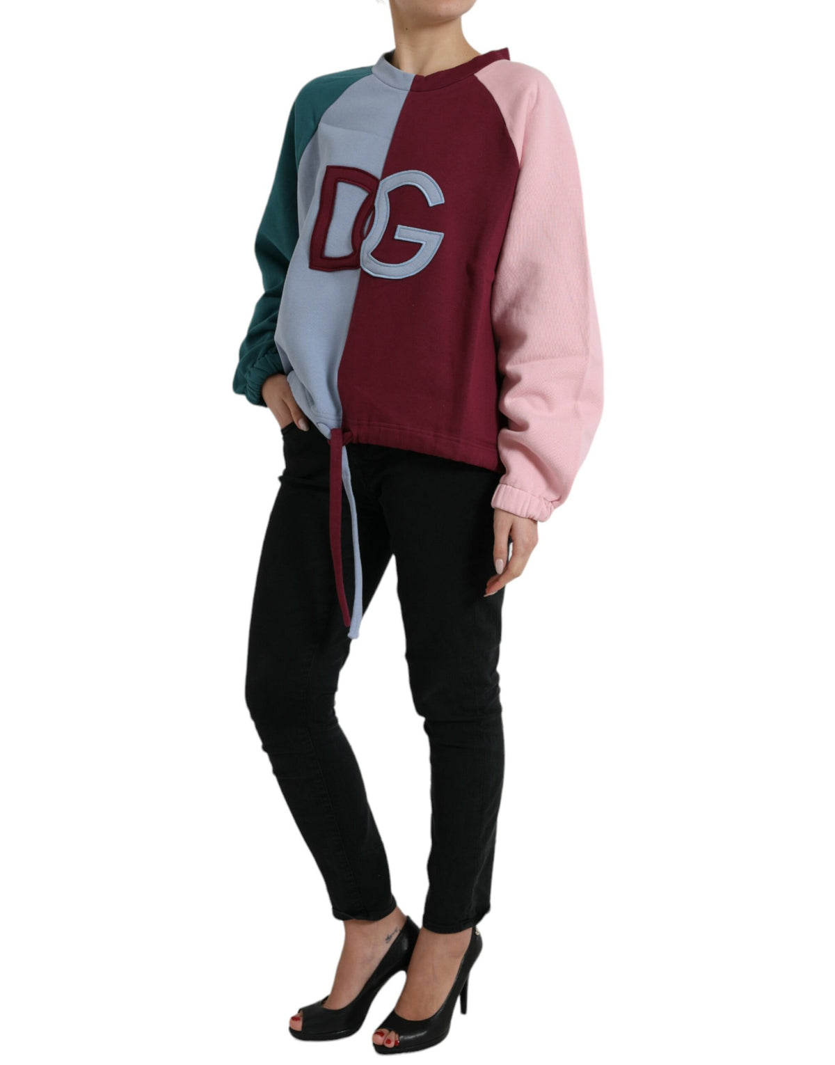 Sweater en coton multicolore Dolce & Gabbana