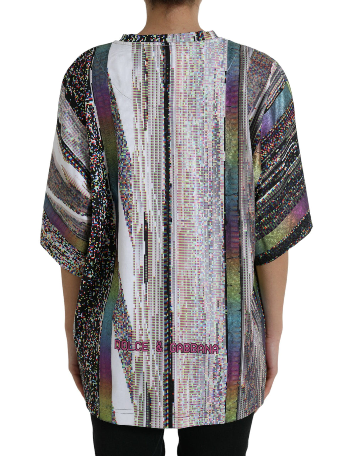 T-shirt Dolce & Gabbana Multicolor With Love Always Print