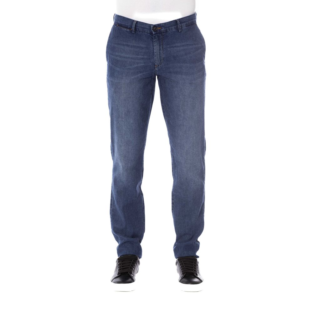 Jeans en coton bleu pour homme de Trussardi