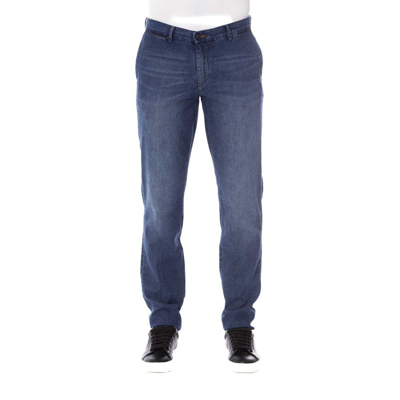 Jeans en coton bleu pour homme de Trussardi
