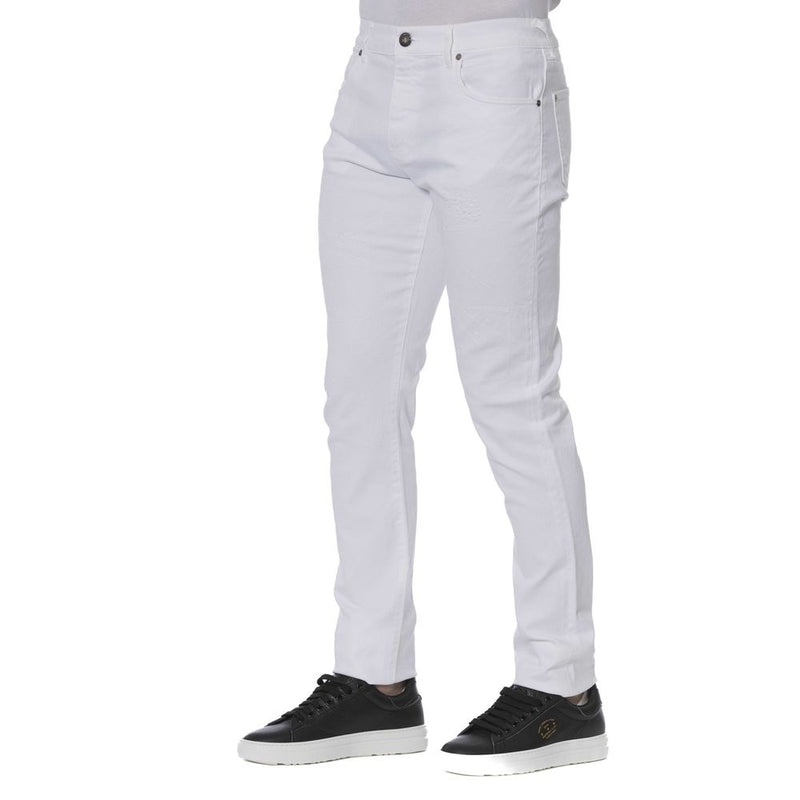 Jeans en coton blanc pour homme de Trussardi